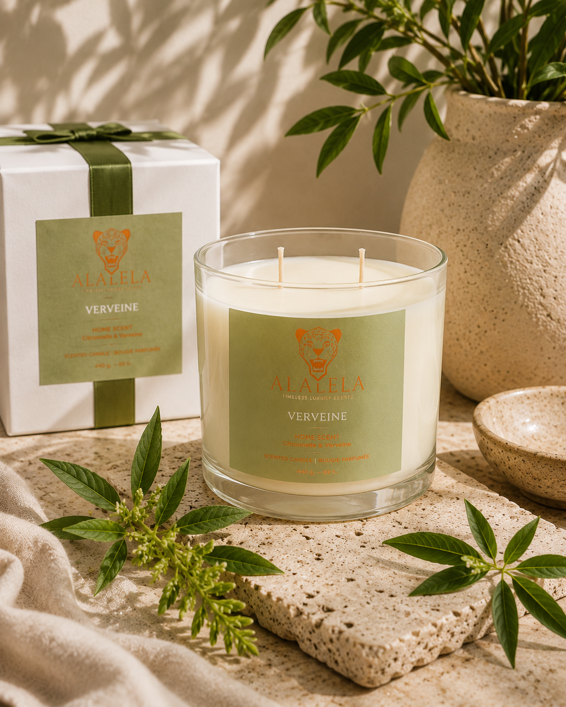 Verveine Scented Candle — 440 g